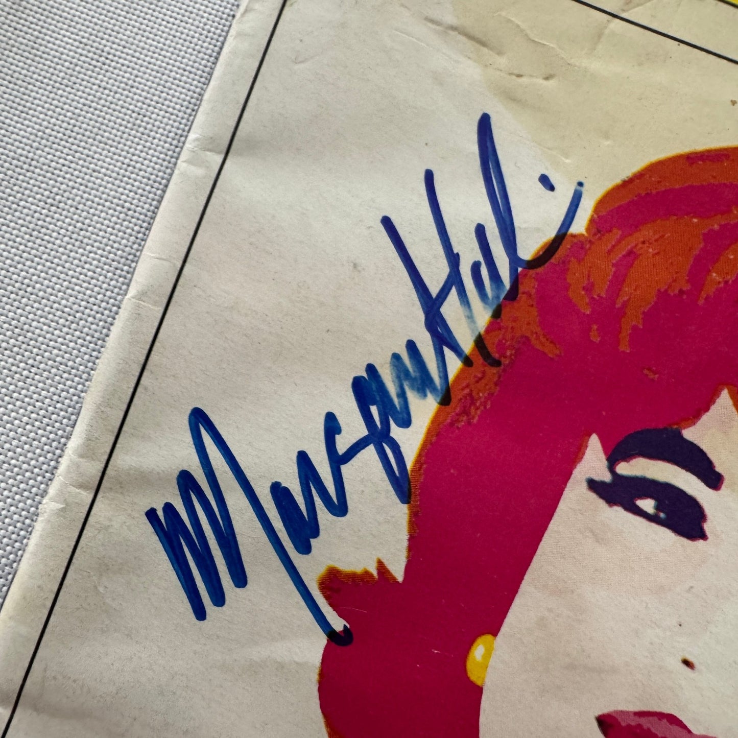 Jackie An American Life Cast Signed Program Playbill 1997 Margaret Colin