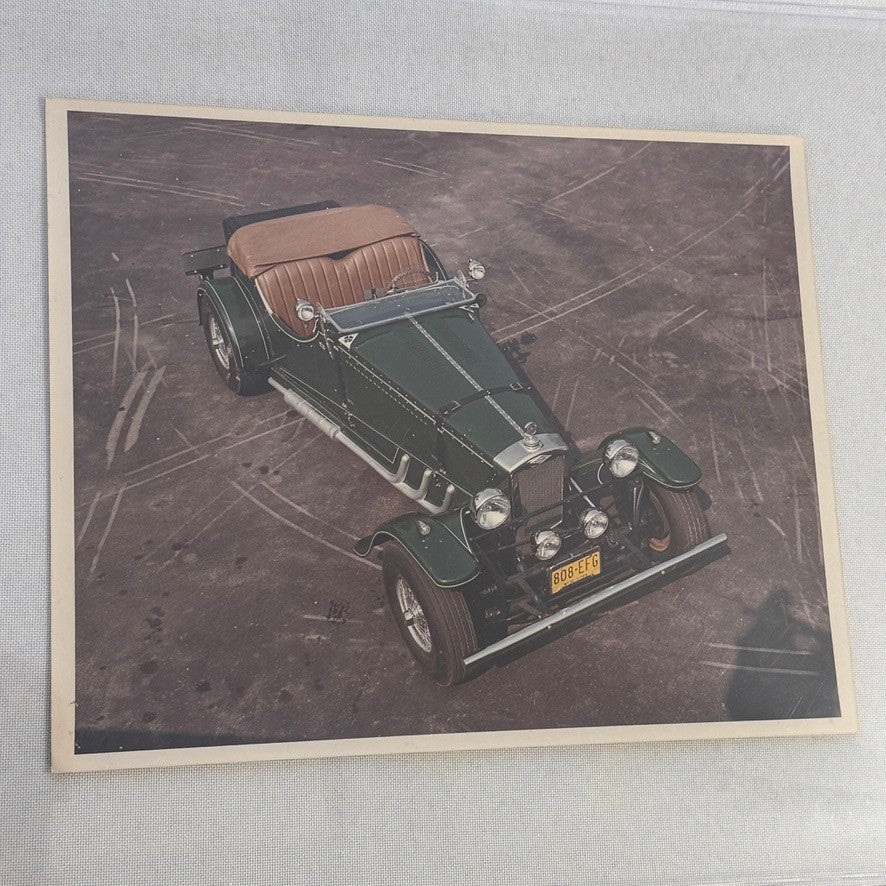 Vintage Kit Car Photo Neoclassic Volkswagen Beetle Based Photograph Frazer Nash