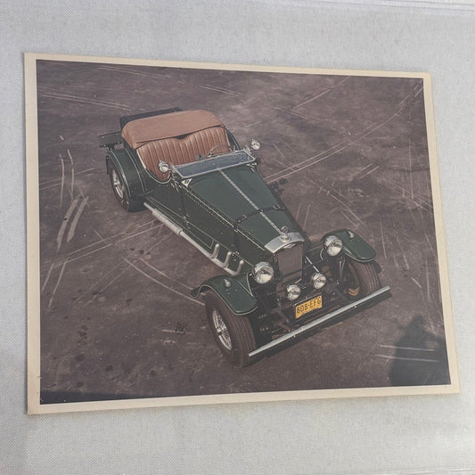 Vintage Kit Car Photo Neoclassic Volkswagen Beetle Based Photograph Frazer Nash