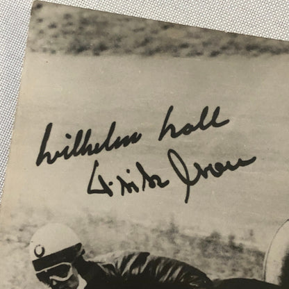 Vintage Motorcycle Sidecar Racing Photo photograph Germany Side Car