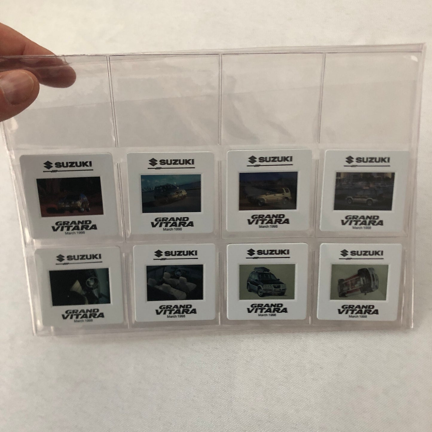 Suzuki Grand Vitara 4x4 Press Kit Brochure Photos 35MM Slides 1998