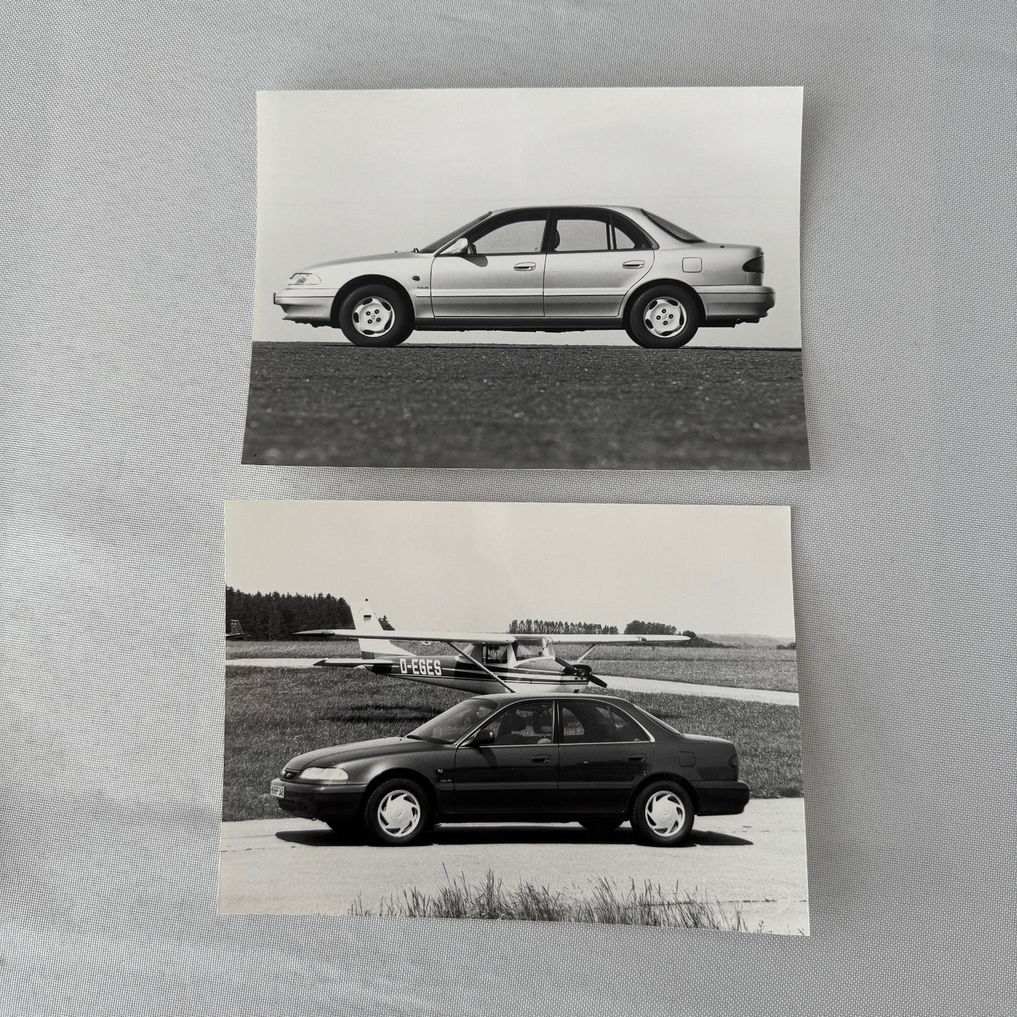 1996 Hyundai Car Press Kit S-Coupe S Coupe Sonata Lantra Accent H100 GERMAN