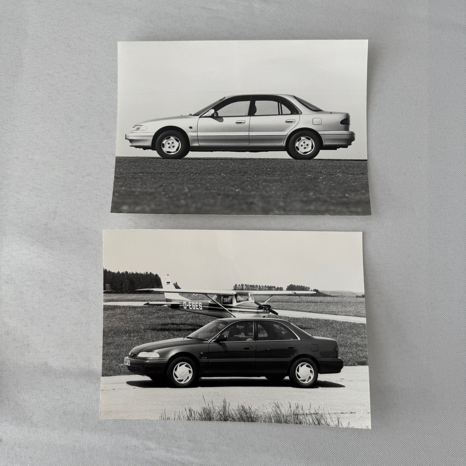 1996 Hyundai Car Press Kit S-Coupe S Coupe Sonata Lantra Accent H100 GERMAN