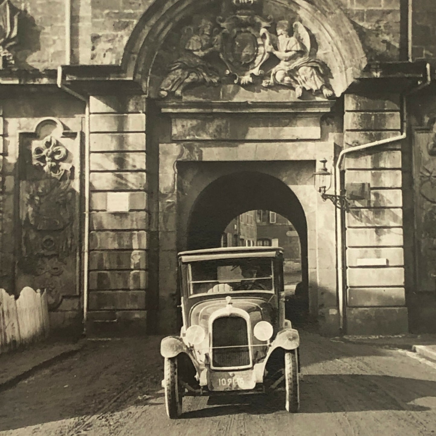 Antique Press Photo Photograph Agence Meurisse Paris Nice Rally ? Racing Car 