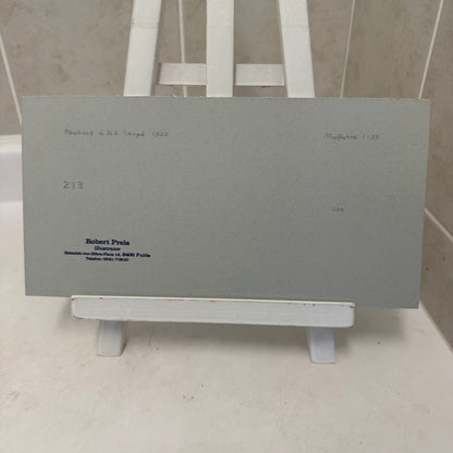 1933 Panhard 6 DS Coupe Car Illustration Art Drawing Hand Drawn