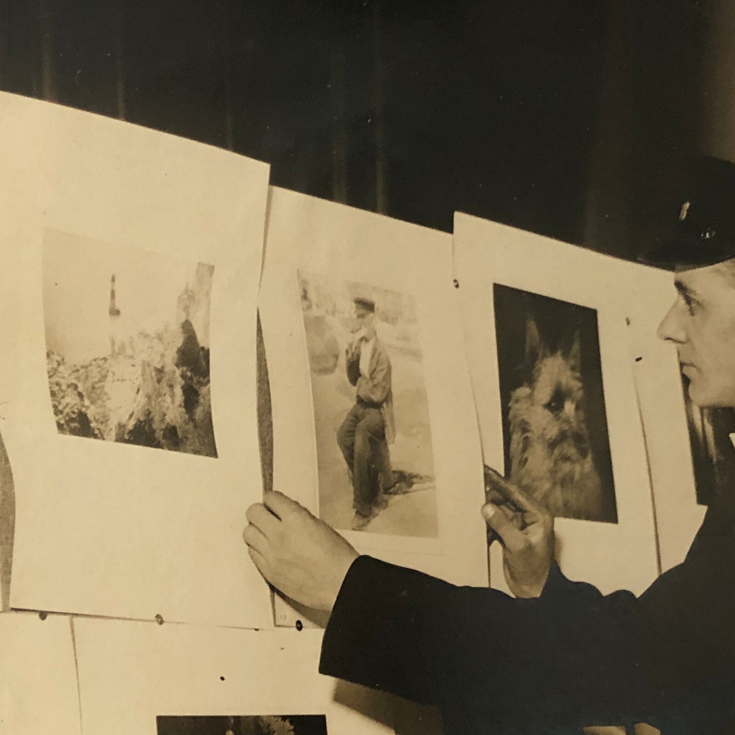 Vintage Press Photo Photograph London Midland & Scottish Railway Art Exhibit