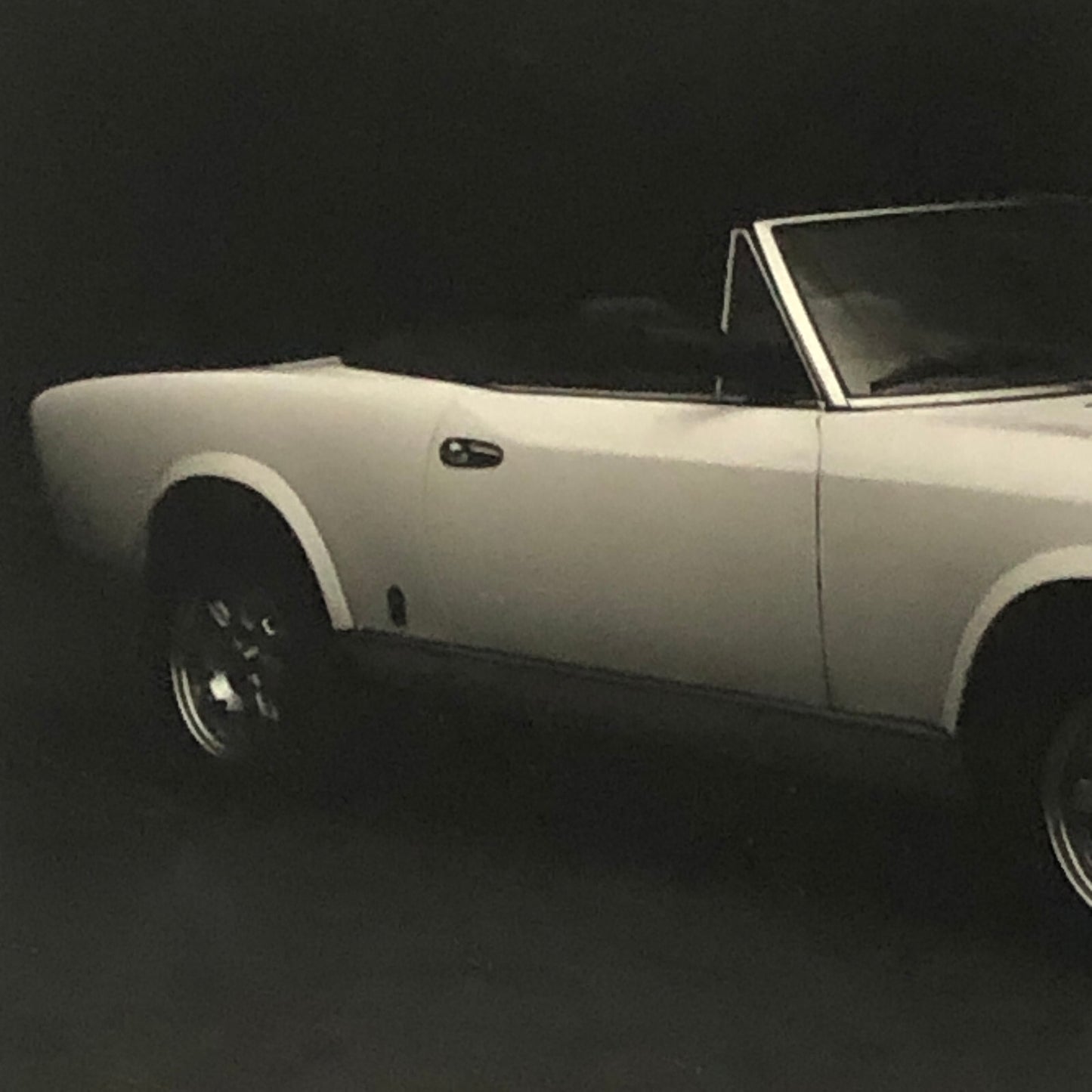 Fiat 2000 Spider Pininfarina Photo Photograph Lot of 2