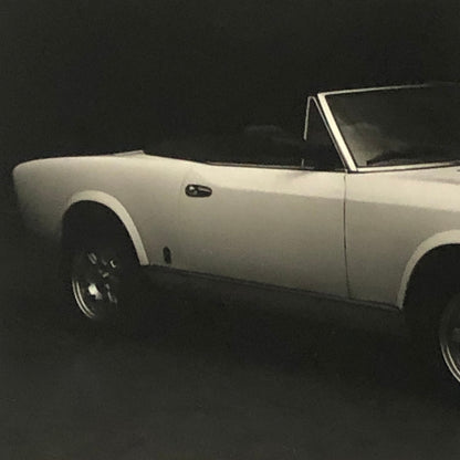 Fiat 2000 Spider Pininfarina Photo Photograph Lot of 2