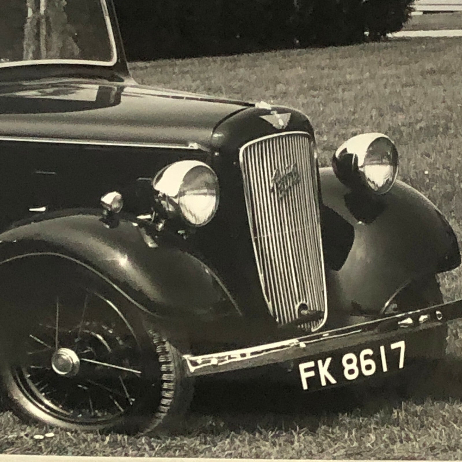 Vintage 1938 Austin Ruby D80 Car Photo Photograph Print - Auction Image ? 