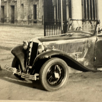 Vintage Photograph Photo Print Car Automobile European