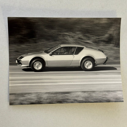 1980 Renault Alpine A310 Car Press Kit Brochure Photos Vintage GERMAN TEXT