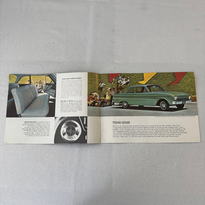 1962 Ford Falcon Car Sales Brochure Catalog Canadian Club Wagon Van Wagon +