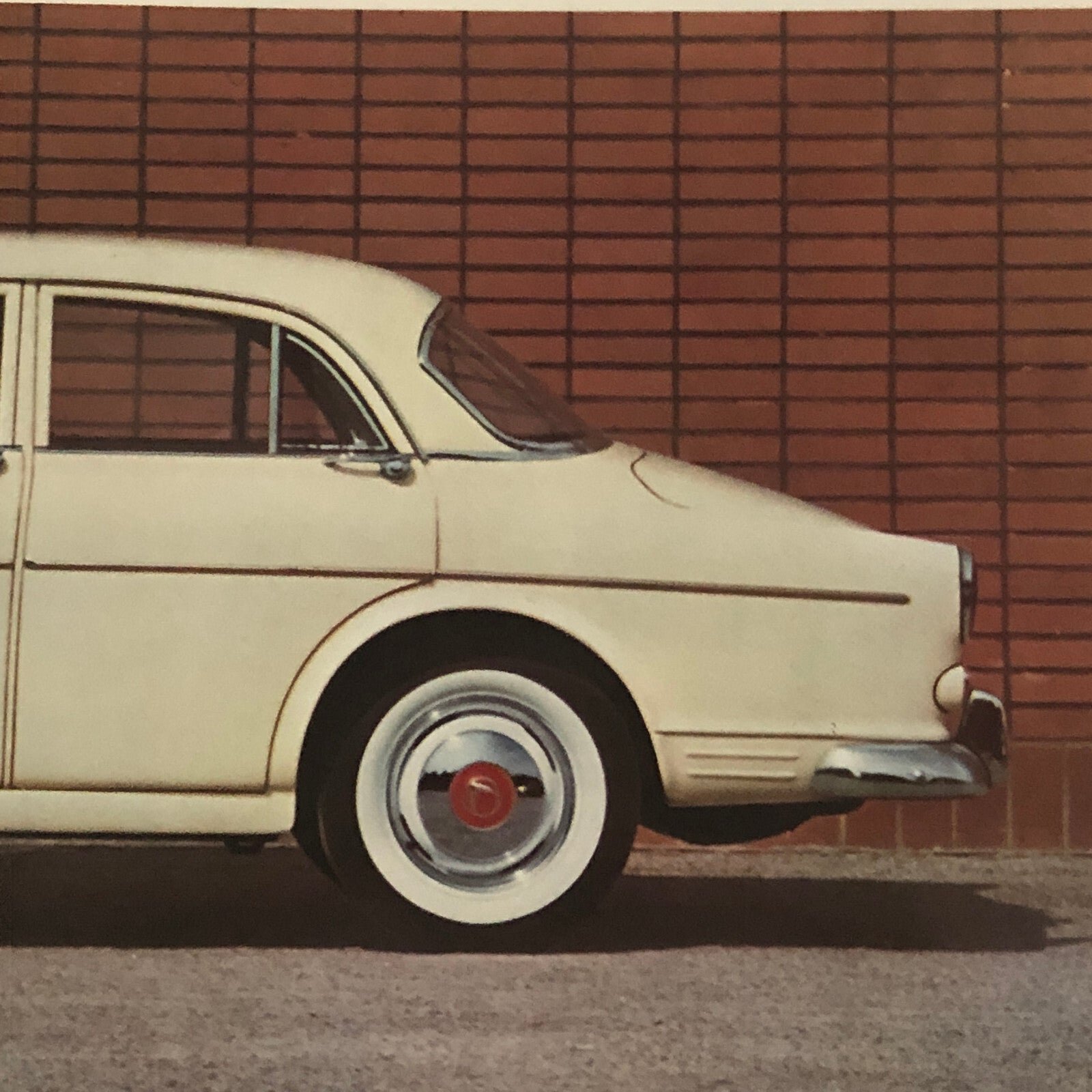 Vintage Volvo 122 S Car Automobile Sales Sheet Brochure Advertising