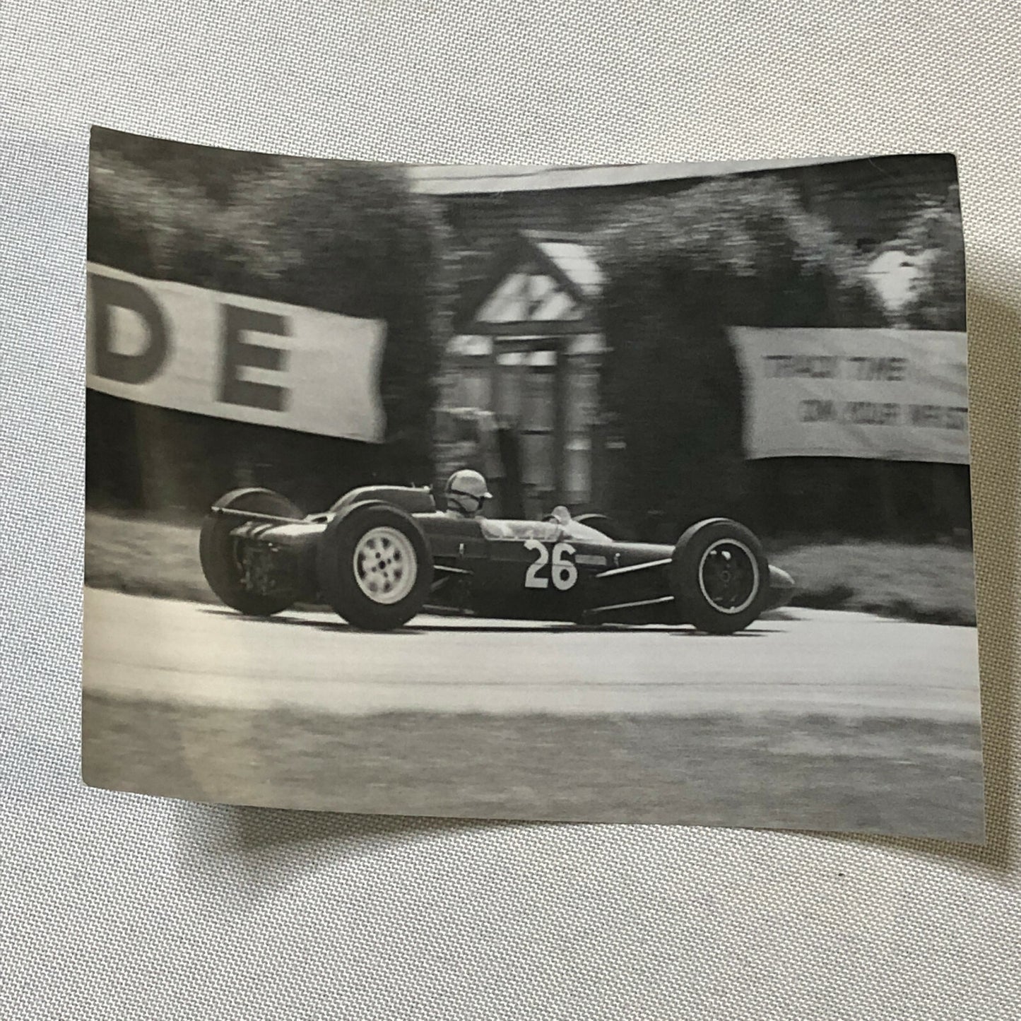 Vintage Grand Prix Racing Car Photo Photograph Print 