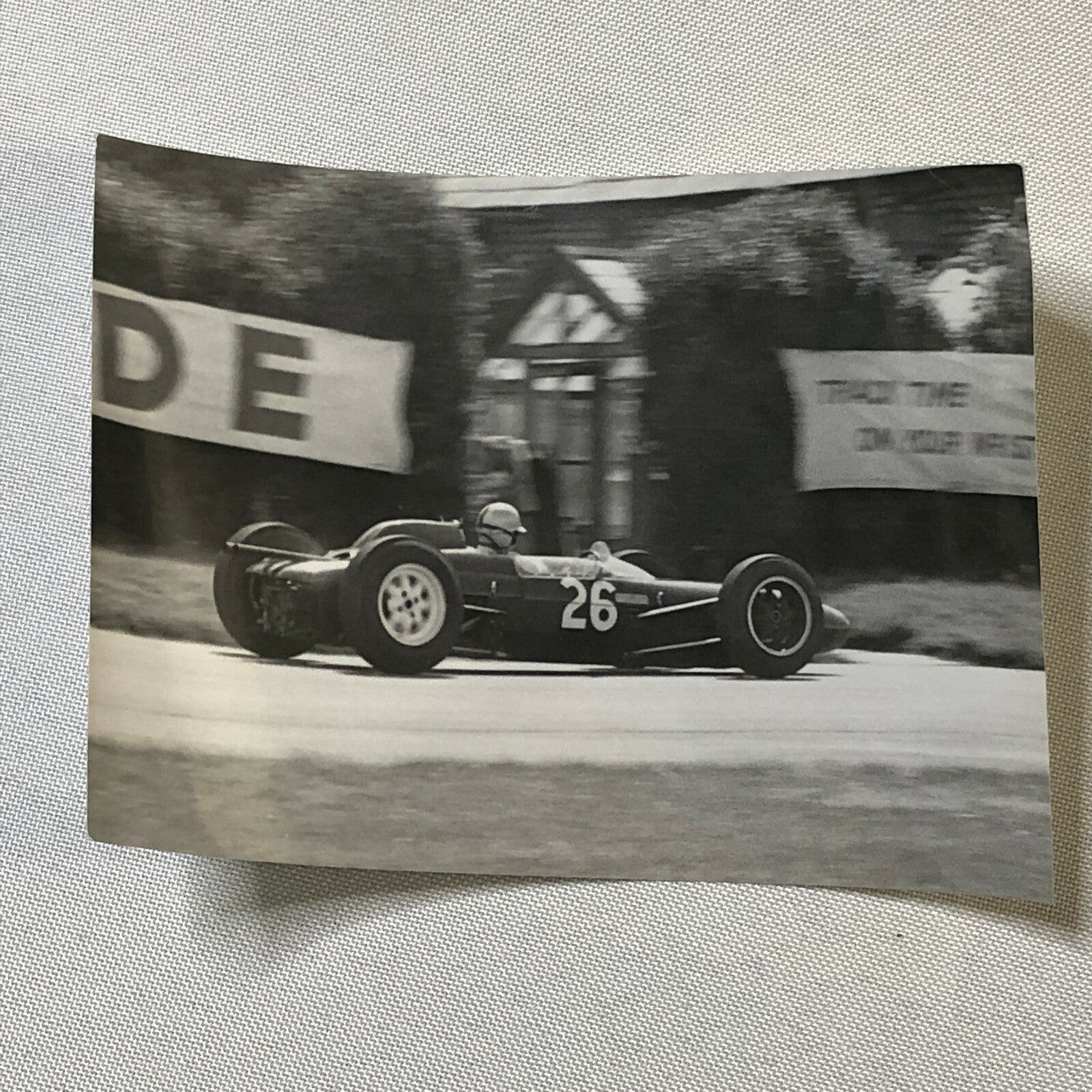 Vintage Grand Prix Racing Car Photo Photograph Print 