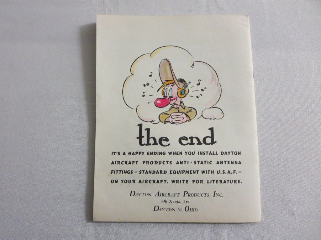 Vintage Dayton Aircraft Products Sales Brochure Catalog P Static Antenna 