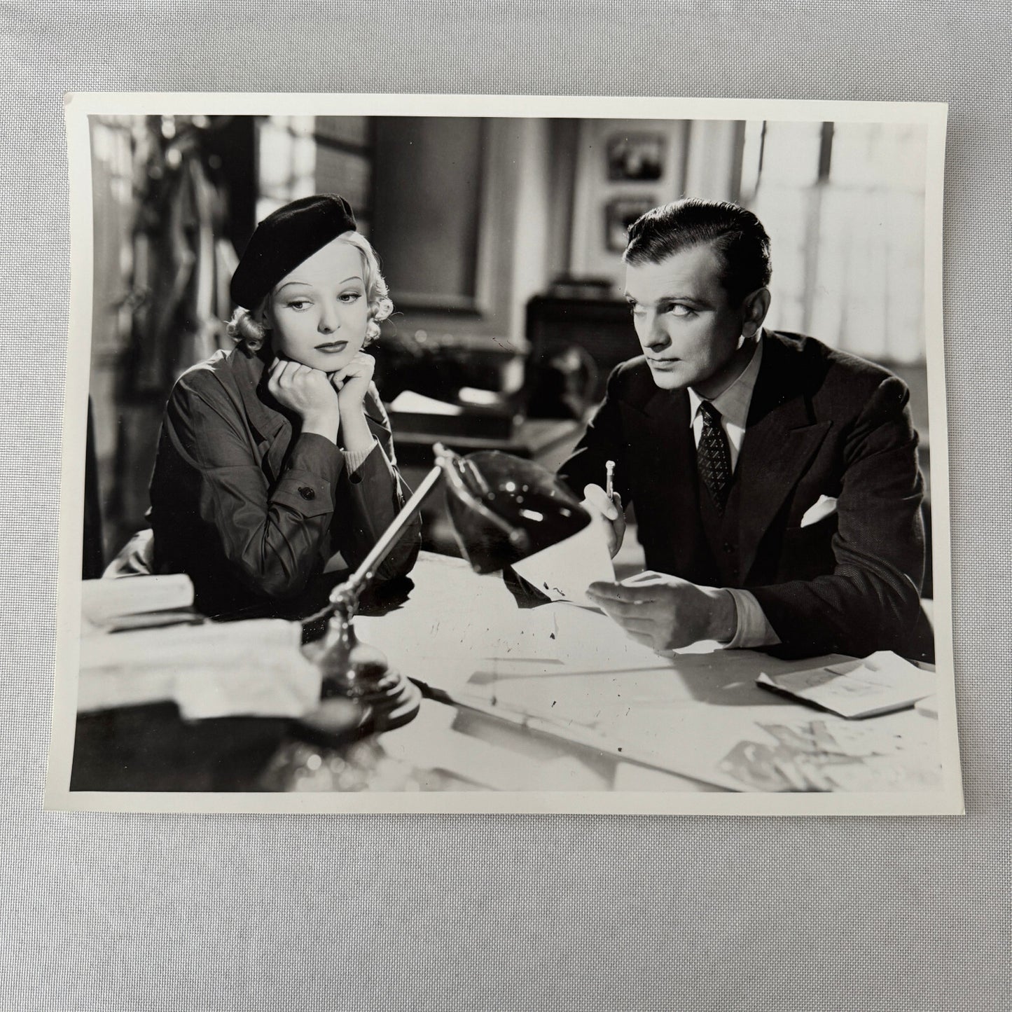 Movie Still Photo Photograph Print Actor Actress John Loder Anna Lee