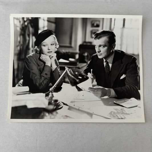 Movie Still Photo Photograph Print Actor Actress John Loder Anna Lee