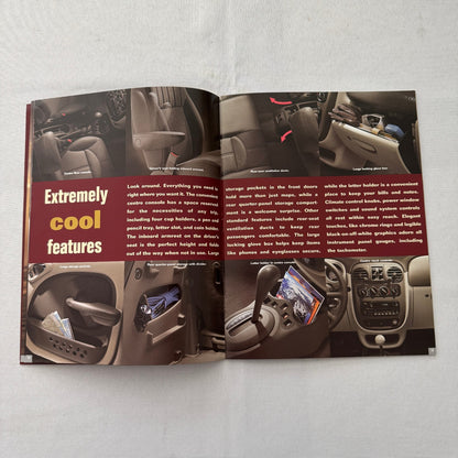 2001 Chrysler PT Cruiser Car Sales Brochure Catalog Advertising Canadian