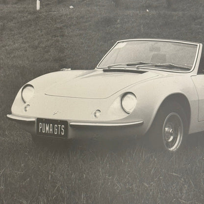 Vintage Puma GTS Volkswagen Beetle Kit Car Roadster Photo Photograph Print