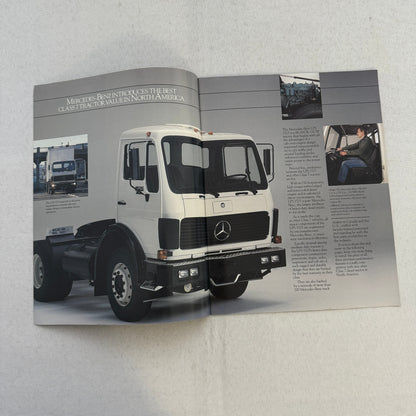 Mercedes Benz LPS 1525 Diesel Tractor Truck Sales Brochure Catalog Advertising
