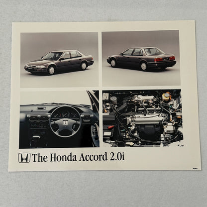Honda Accord Sedan Car Factory Press Photo Photograph Vinage