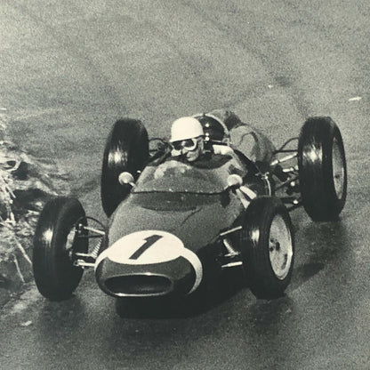 1962 Stirling Moss Lotus Climax Racing Car Photo Photograph 