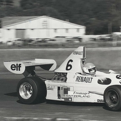 Vintage 1976 Formula 2 F2 Nogaro Grand Prix Racing Photo Photograph Chevron Car 