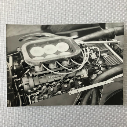 Vintage Honda Racing Car Engine Motor Photo Photograph Print F2 Formula 2 Car ? 