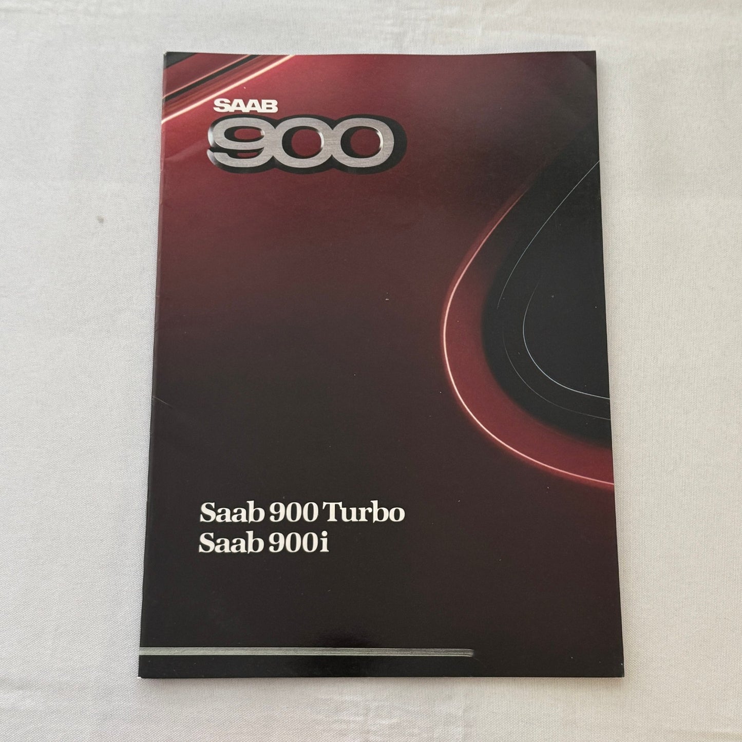 1988 Saab 900i 900 Turbo Car Sales Brochure Catalog Vintage FRENCH European