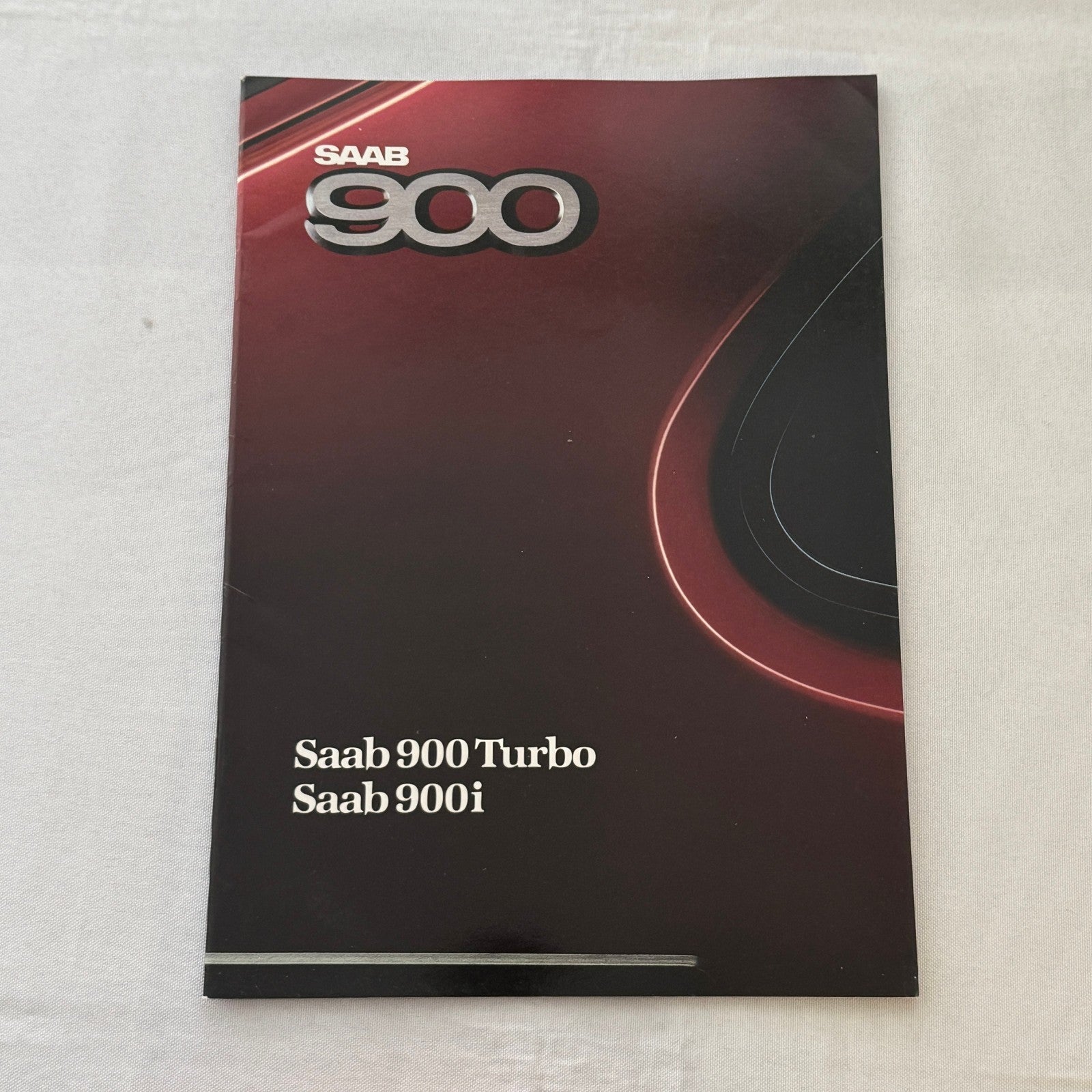 1988 Saab 900i 900 Turbo Car Sales Brochure Catalog Vintage FRENCH European