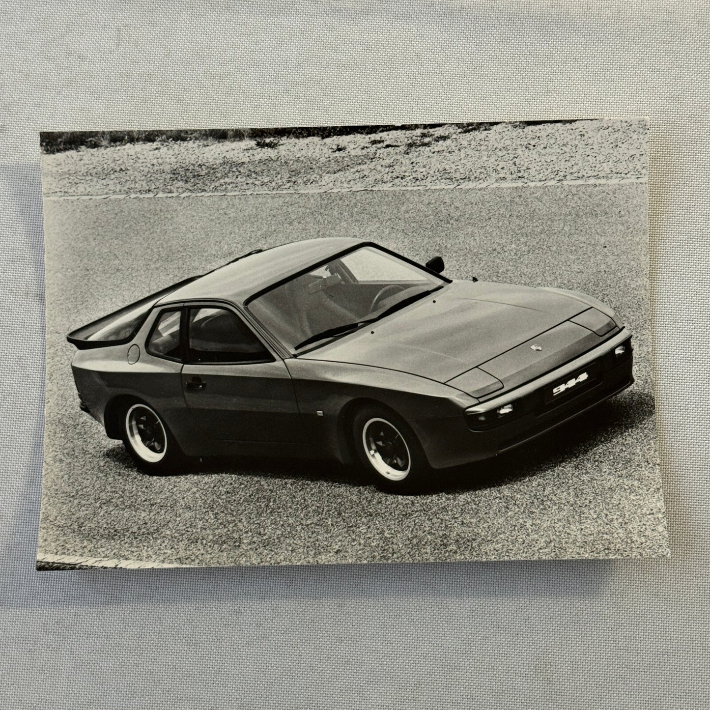 Porsche 944 Car Factory Press Photo Photograph Vintage 1981