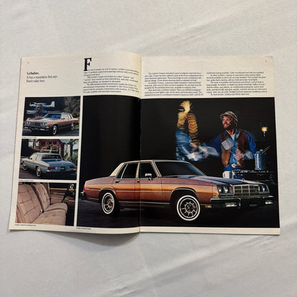 1982 Buick Car Sales Brochure Catalog Riviera Electra LeSabre Regal Skylark
