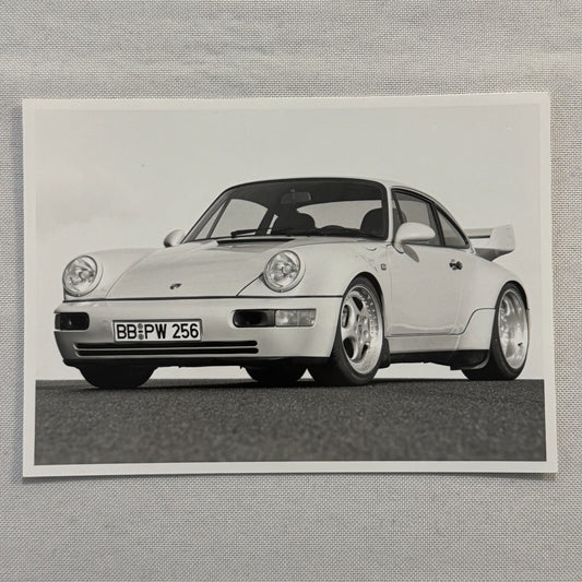 Porsche 911 Carrera RS Car Factory Press Photo Photograph Print Vintage