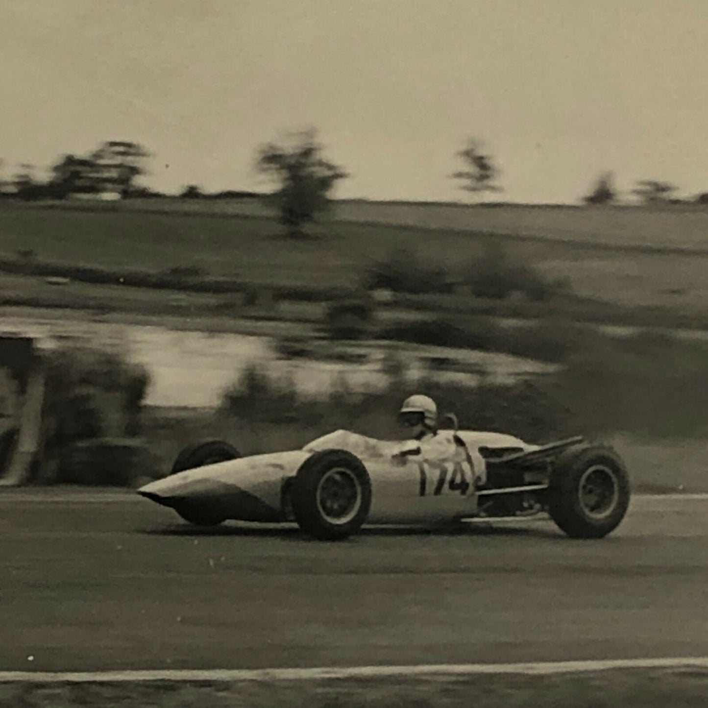 Vintage Racing Car Photo Photograph Print Motorsport Race