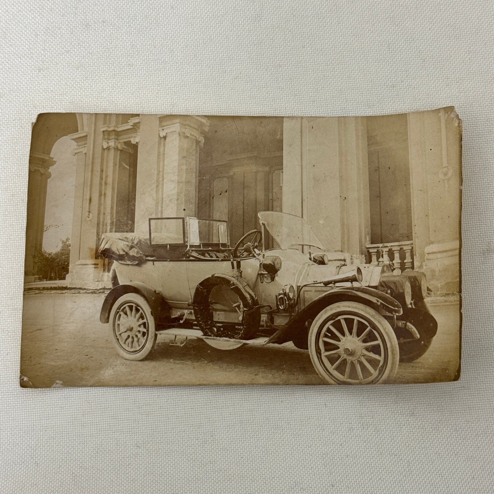 Vintage Photograph Photo Early Antique Car Automobile