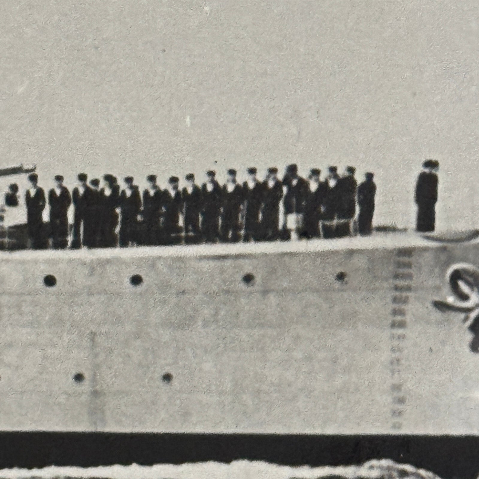 Royal Canadian Navy Military Ship Photo Photograph Vintage Destroyer Haida