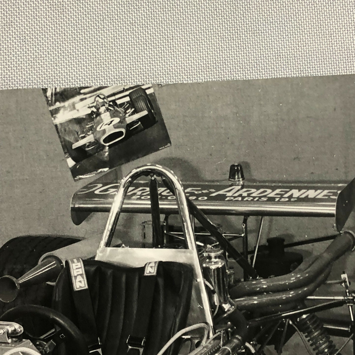 Vintage Formula 3 F3 Racing Car DPPI Press Photo Photograph Print 