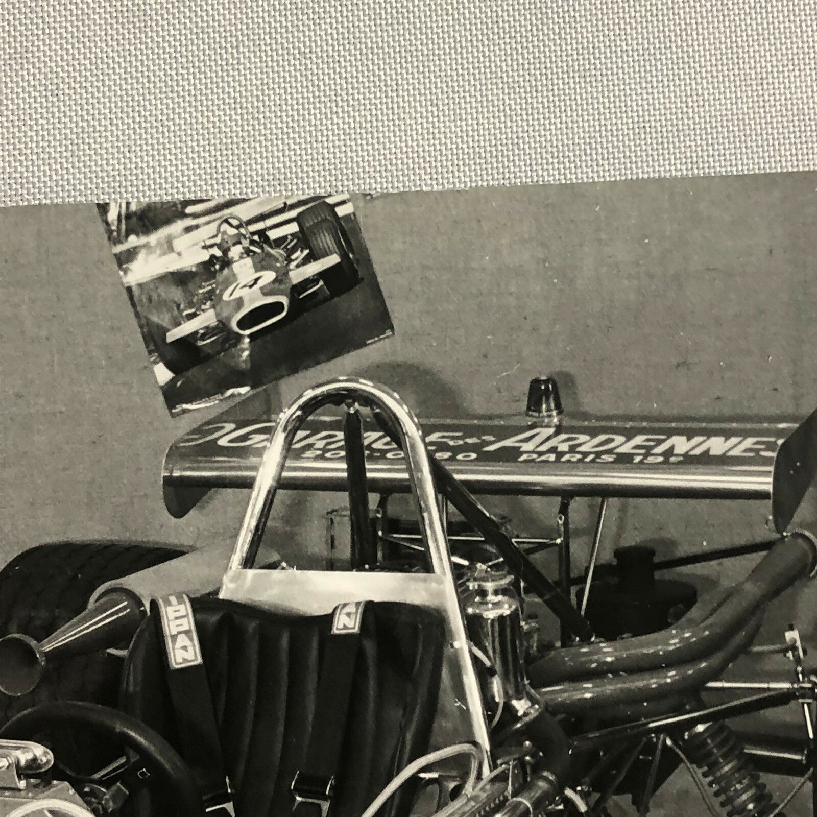 Vintage Formula 3 F3 Racing Car DPPI Press Photo Photograph Print 