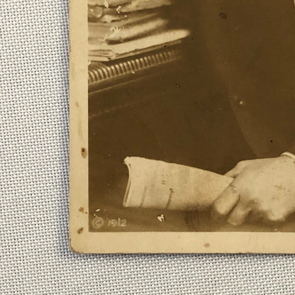 Antique RPPC Real Photo Postcard Post Card W A Sunday W.A. Sunday 