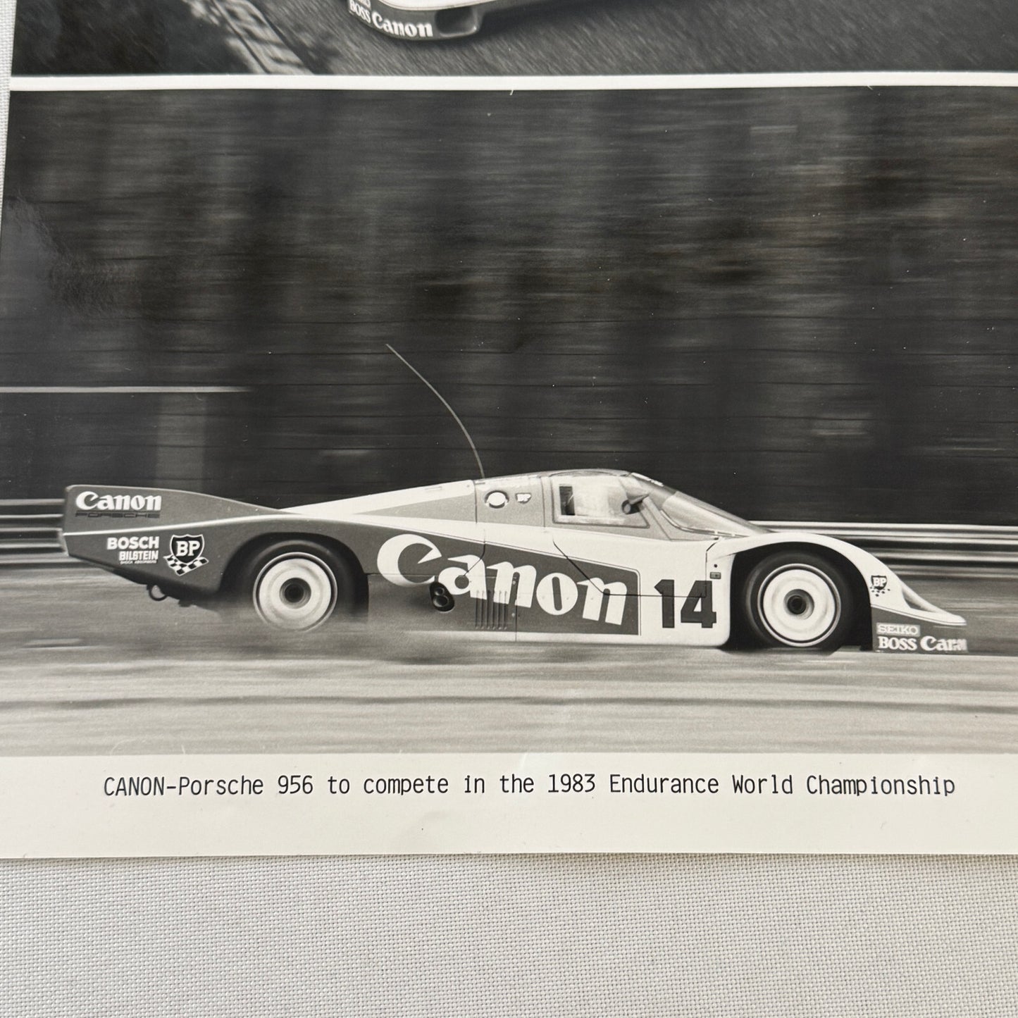 Porsche 956 1983 Endurance World Championship Racing Press Photo Photograph