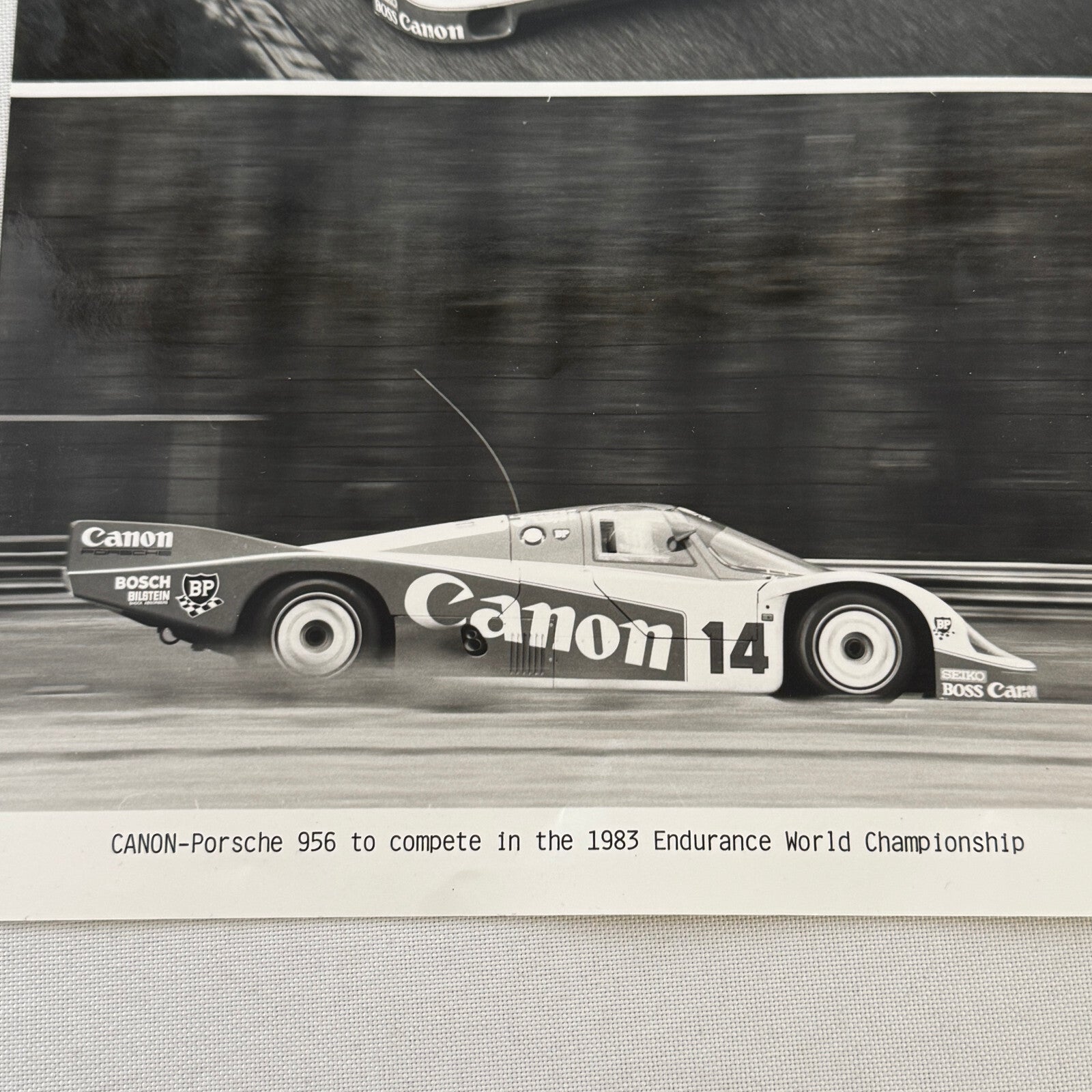 Porsche 956 1983 Endurance World Championship Racing Press Photo Photograph