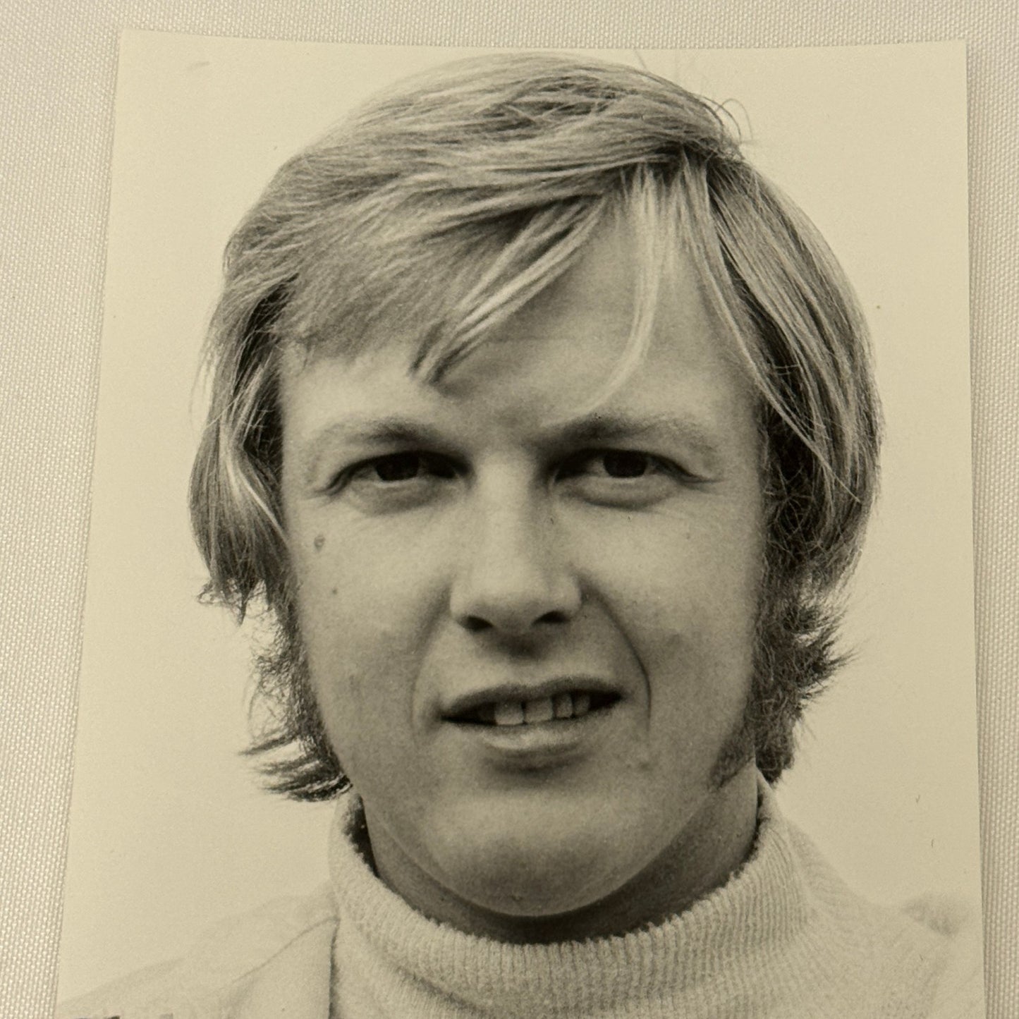 Vintage Racing Photo 1971 Albi F2 Race Ronnie Peterson Driver Motorsport