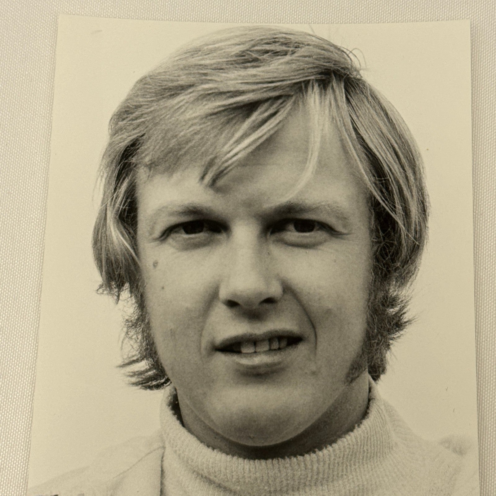 Vintage Racing Photo 1971 Albi F2 Race Ronnie Peterson Driver Motorsport