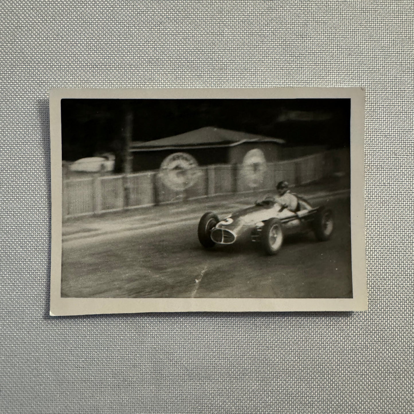 Juan Manuel Fangio Racing Driver Photo Vintage Motorsport Print