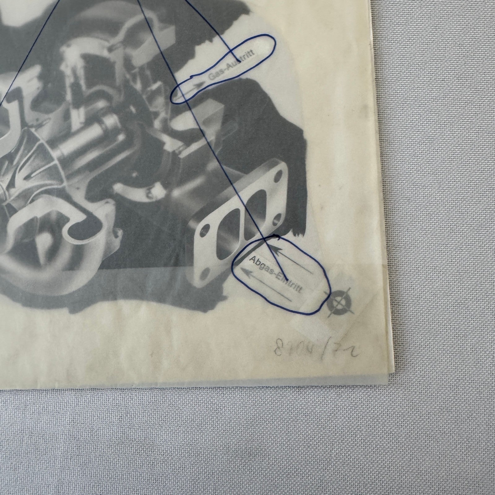 Engine Turbocharger Turbo Production Art Photo Photograph Mockup German