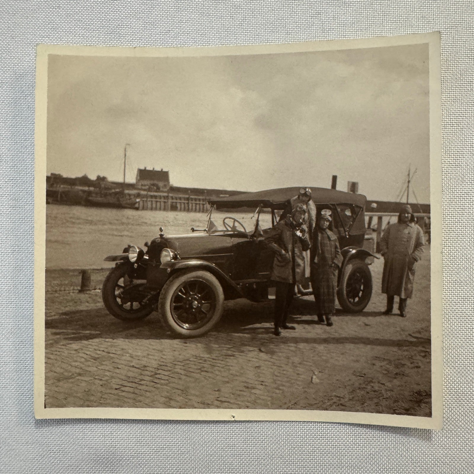 Vintage Car Automobile Photo Photograph European 1924