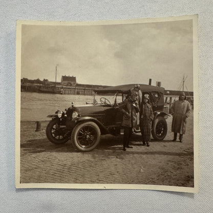 Vintage Car Automobile Photo Photograph European 1924