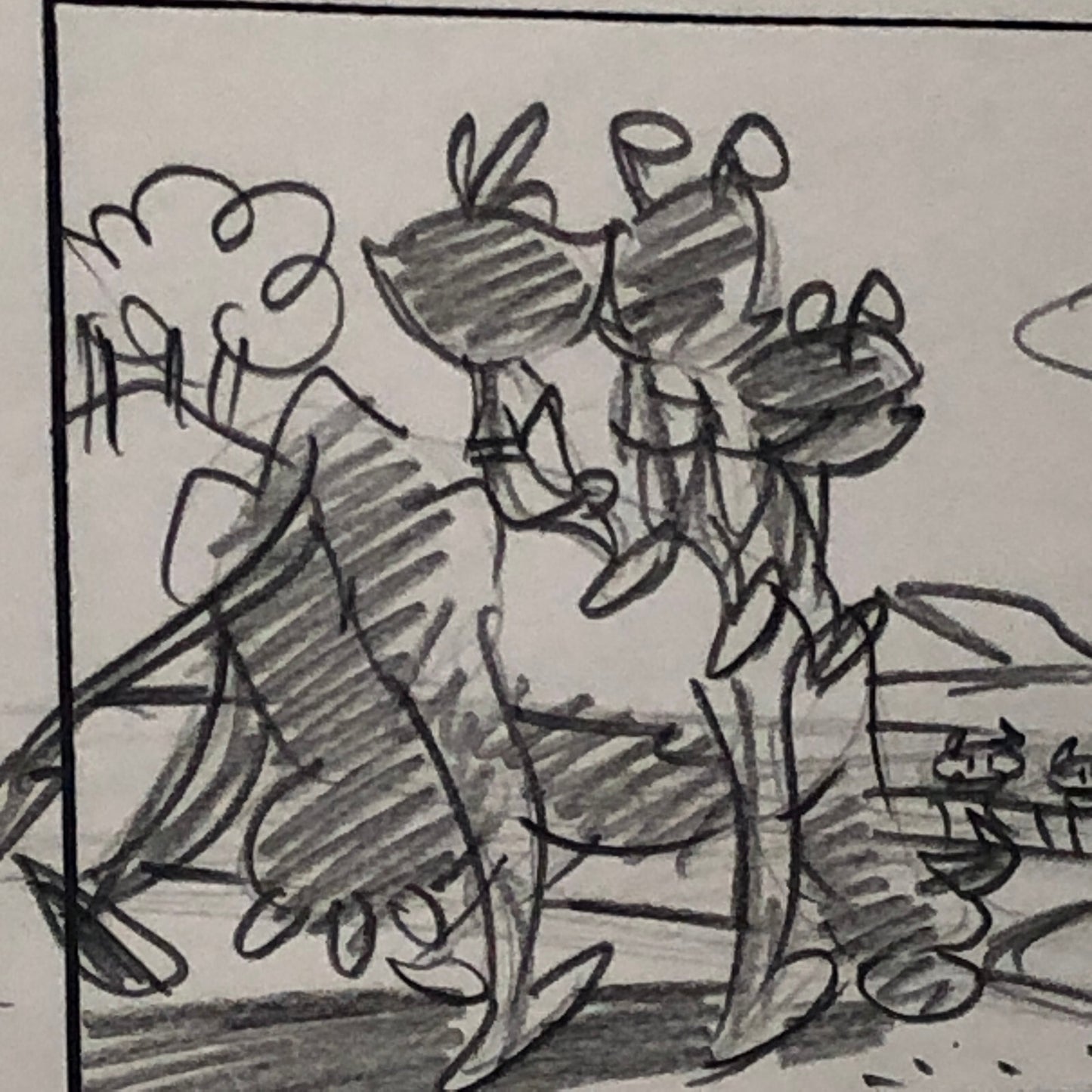 ANIMANIACS Animation Storyboard Illustration Drawing Sketch Art Story Board