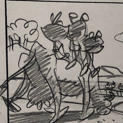 ANIMANIACS Animation Storyboard Illustration Drawing Sketch Art Story Board